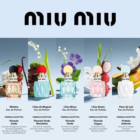 Comar Profumerie | miu miu | L'Eau Rosée | Eau de Toilette 50ml