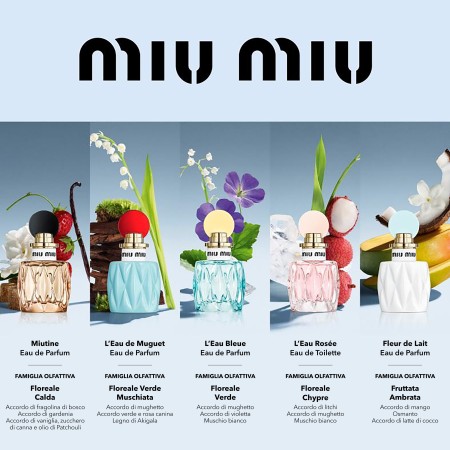 Comar Profumerie | miu miu | L'Eau Bleue | Eau de Parfum