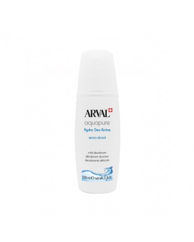 Arval AQUAPURE Hydra Deo Active Deodorante Delicato senza Alcool 100ml