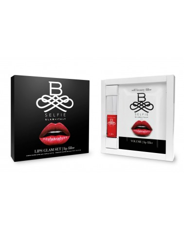 B-SELFIE Lips Glam Set Lip Filler 4 Patches + Dispenser