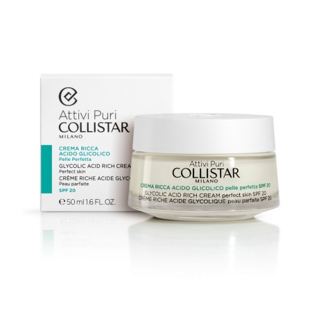 Collistar ATTIVI PURI Crema Ricca Acido Glicolico 50ml