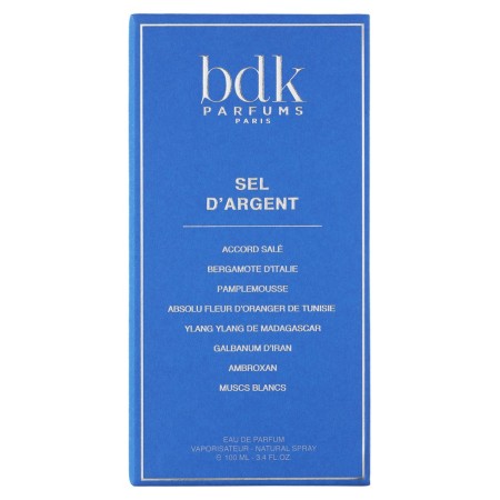 Comar Profumerie | BDK PARFUM| Collection Azur |  Sel D'Argent | Eau de Parfum 100 Ml