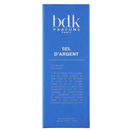 Comar Profumerie | BDK PARFUM| Collection Azur |  Sel D'Argent | Eau de Parfum 100 Ml