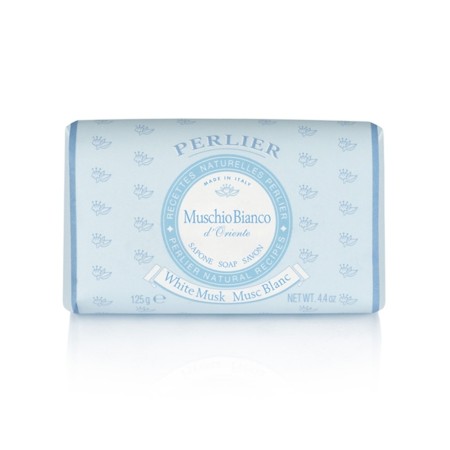 Comar Profumerie | Perlier | Ricette naturali | Muschio Bianco | Saponetta 125 gr