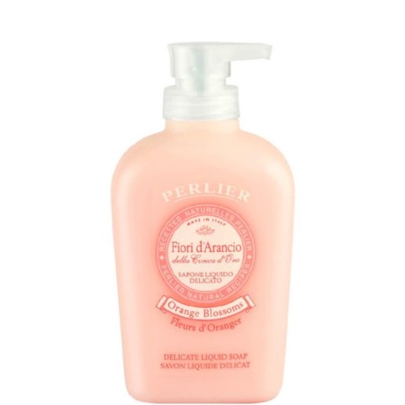 Comar Profumerie | Perlier | Ricette Naturali | Fiori d'Arancio | Sapone Liquido 300 ml
