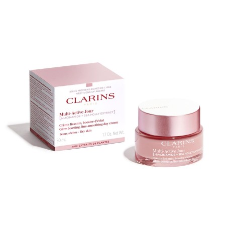 Comar Profumerie | Clarins | MULTI ACTIVE | Crème Jour Peaux Sèches 50ml