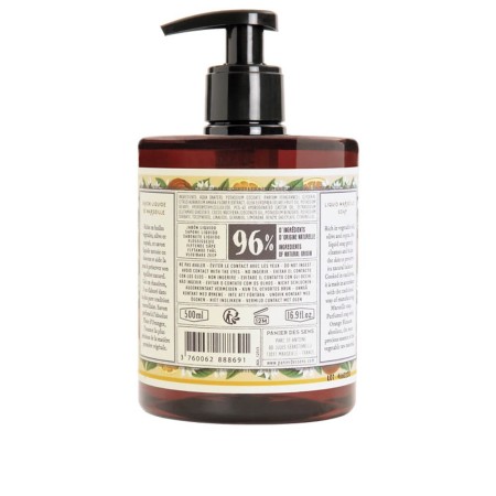 Comar Profumerie | Panier Des Sens | Fiori d'arancio| Sapone liquido di Marsiglia 500ml