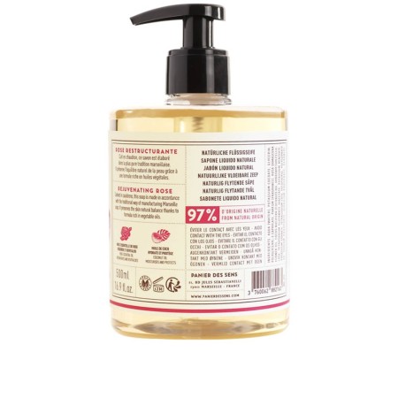 Comar Profumerie | Panier Des Sens | Rosa | Sapone liquido di Marsiglia 500ml