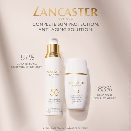 Comar Profumerie | Lancaster | Solari  | Sun Perfect | Illuminating Cream SPF30 50ml