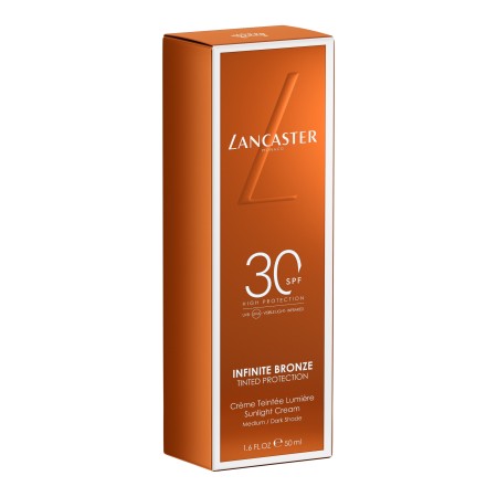 Comar Profumerie | Lancaster | Lancaster Sun | Infinite Bronze | Tinted Protection Sunlight Cream Spf30 Medium
