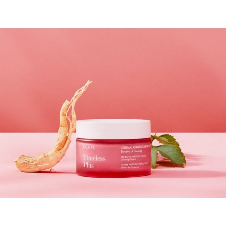 Comar Profumerie | Pupa | Trattamenti | Trattamento Viso | Antietà | Timeless Plus Crema Antirughe Prebiotica