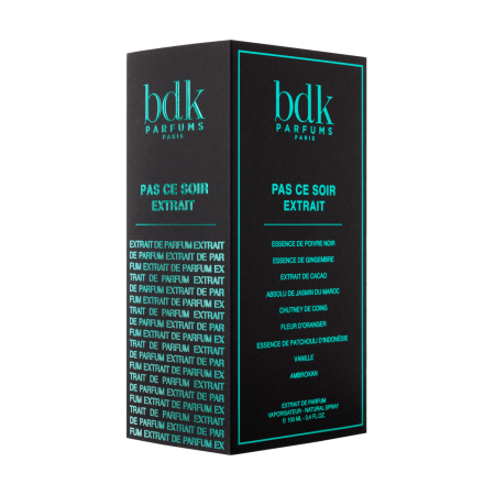 Comar Profumerie | BDK PARFUM| Collection Parisienne | Pas Ce Soir  | Extrait de Parfum 100 ml