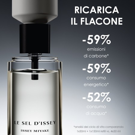 Comar Profumerie | Issey Miyake | Profumi Uomo | Le Sel d'Issey | Eau de Toilette Ricarica