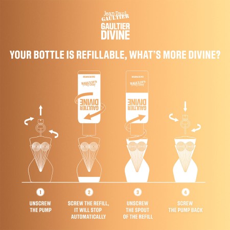 Comar Profumerie | Jean Paul Gaultier | Profumi Donna  | Divine | Eau de Parfum Ricarica