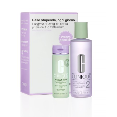Comar Profumerie | Clinique | All About Clean | Duetto Lotion 2 + Facial Soap 2