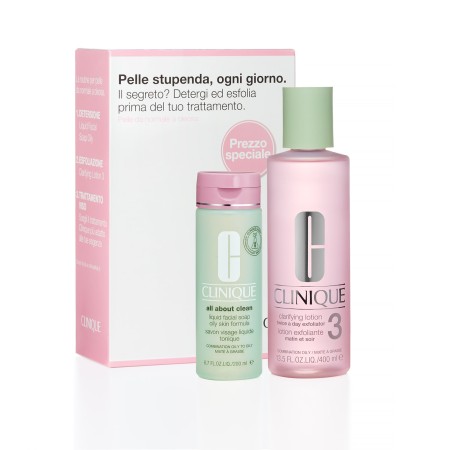 Comar Profumerie | Clinique | All about clean | Duetto Lotion 3 + Facial Soap