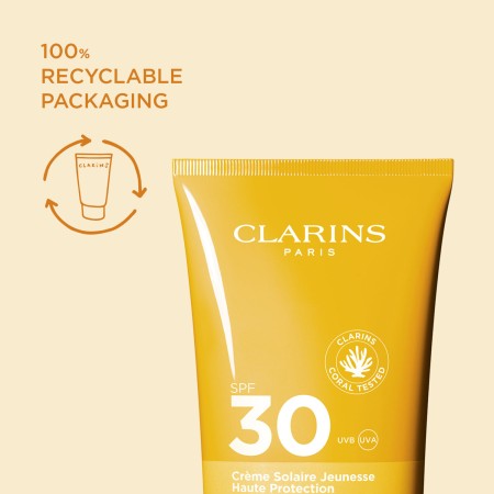 Comar Profumerie | Clarins | SOLARI | Crema Solare Giovinezza Corpo SPF30 150ml