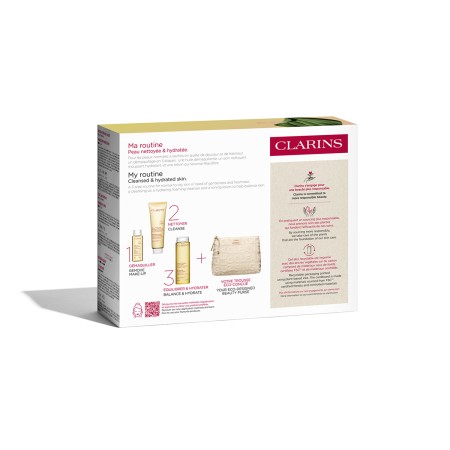 Comar Profumerie | Clarins | DETERGENZA |Cofanetto Gli essenziali detersione - Pelle normale o secca