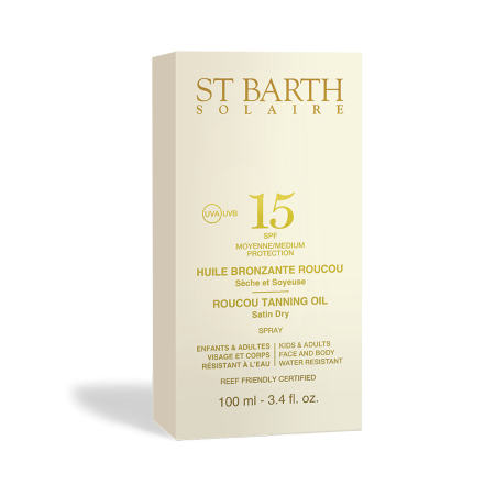 Comar Profumerie | Ligne St Barth | Solari | Olio Abbronzante Roucou Spf15