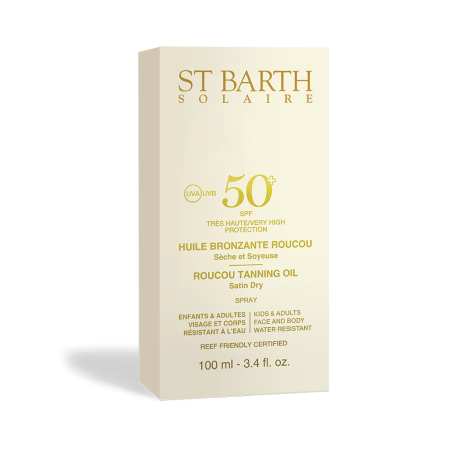 Comar Profumerie | Ligne St Barth | Solari | Olio Abbronzante Roucou Spf15