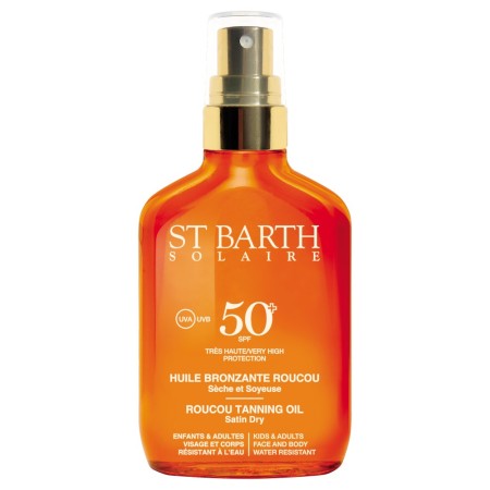 Comar Profumerie | Ligne St Barth | Solari | Olio Abbronzante Roucou Spf15