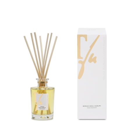 Comar Profumerie | Teatro Fragranze Uniche | Borgo degli Agrumi | Diffusore con Bastoncini