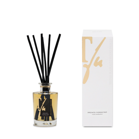 Comar Profumerie | Teatro Fragranze Uniche | Speziato Fiorentino | Diffusore con Bastoncini
