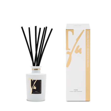 Comar Profumerie | Teatro Fragranze Uniche | Fiore | Diffusore con Bastoncini