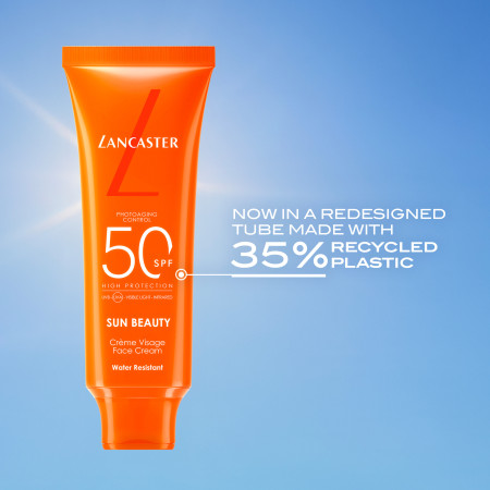 Comar Profumerie  |  Lancaster | Solari |  Sun Beauty | Sublime Tan Crema viso SPF50 150ml