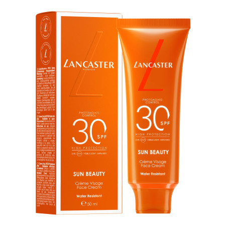 Comar Profumerie | Lancaster |  Solari  | Sun Beauty | Sublime Tan Crema viso SPF30 150ml