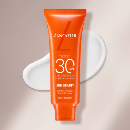 Comar Profumerie | Lancaster |  Solari  | Sun Beauty | Sublime Tan Crema viso SPF30 150ml