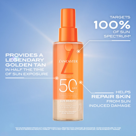 Comar Profumerie  |  Lancaster |  Solari | Sun Beauty | Nude Skin Sensation SPF50 150ml