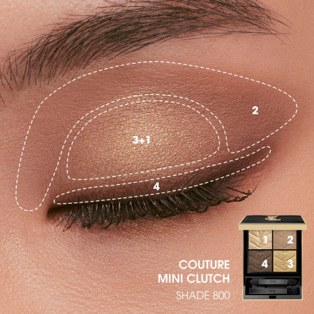 Comar Profumerie | Yves Saint Laurent | Make up | Couture Mini Clutch 800 Over Doré
