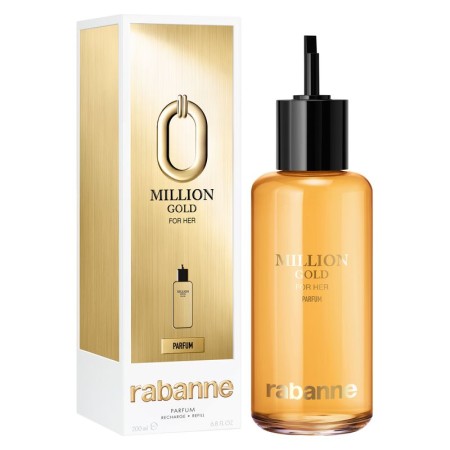 Comar Profumerie | Paco Rabanne | Profumi Donna | Million Gold for Her | Parfum Refill 200ml