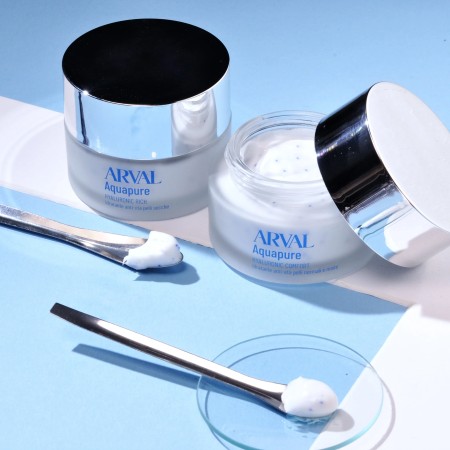 Comar Profumerie | Arval | Trattamenti Viso | Aquapure | Hyaluronic Rich Idratante Anti-Età Pelli Secche Vs. 50ml